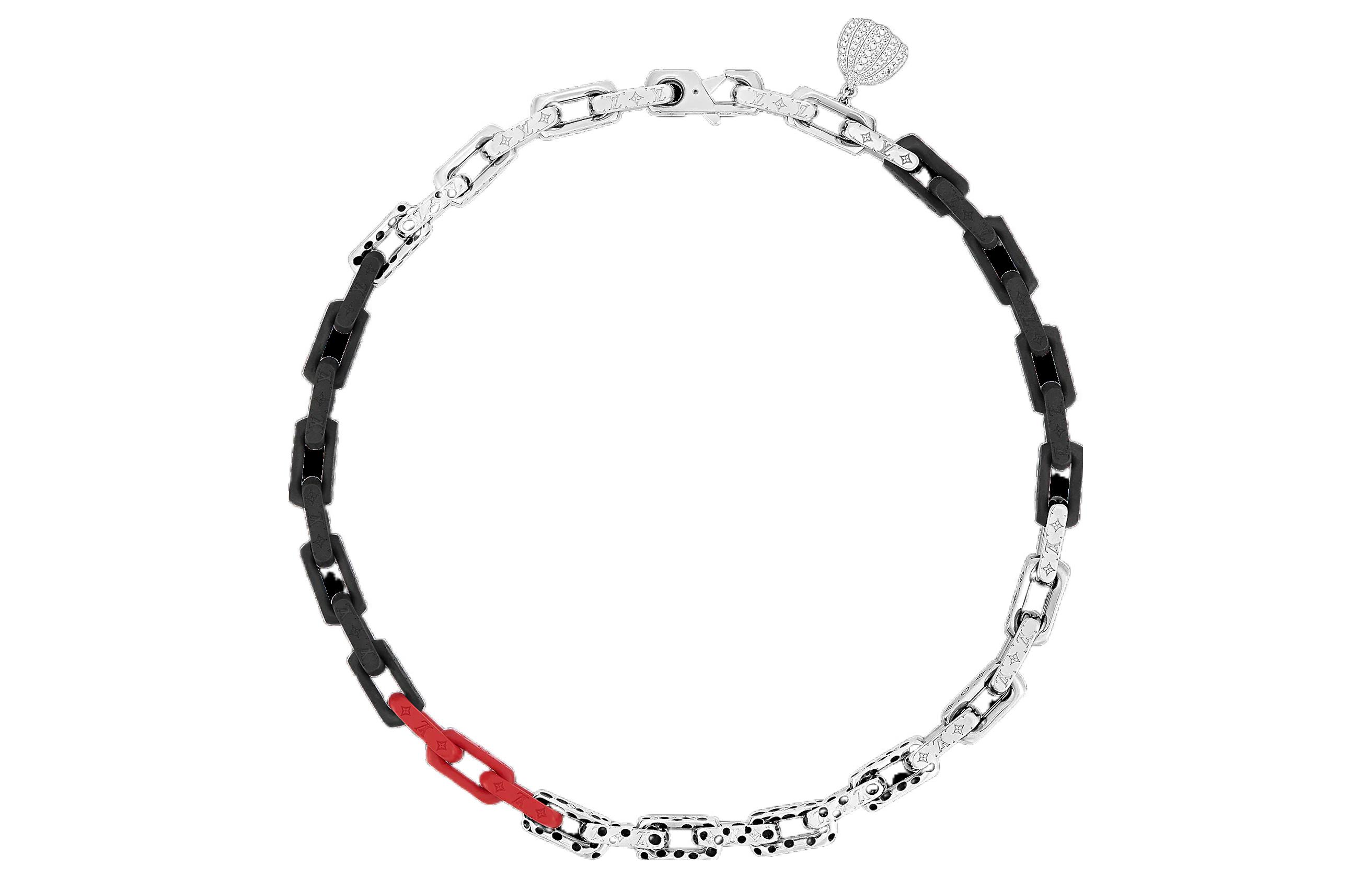 Кулон X Yayoi Kusama с цепочкой LOUIS VUITTON, красный/серебристый/черный
Кулон X Yayoi Kusama с цепочкой LOUIS VUITTON, красный/серебристый/черный