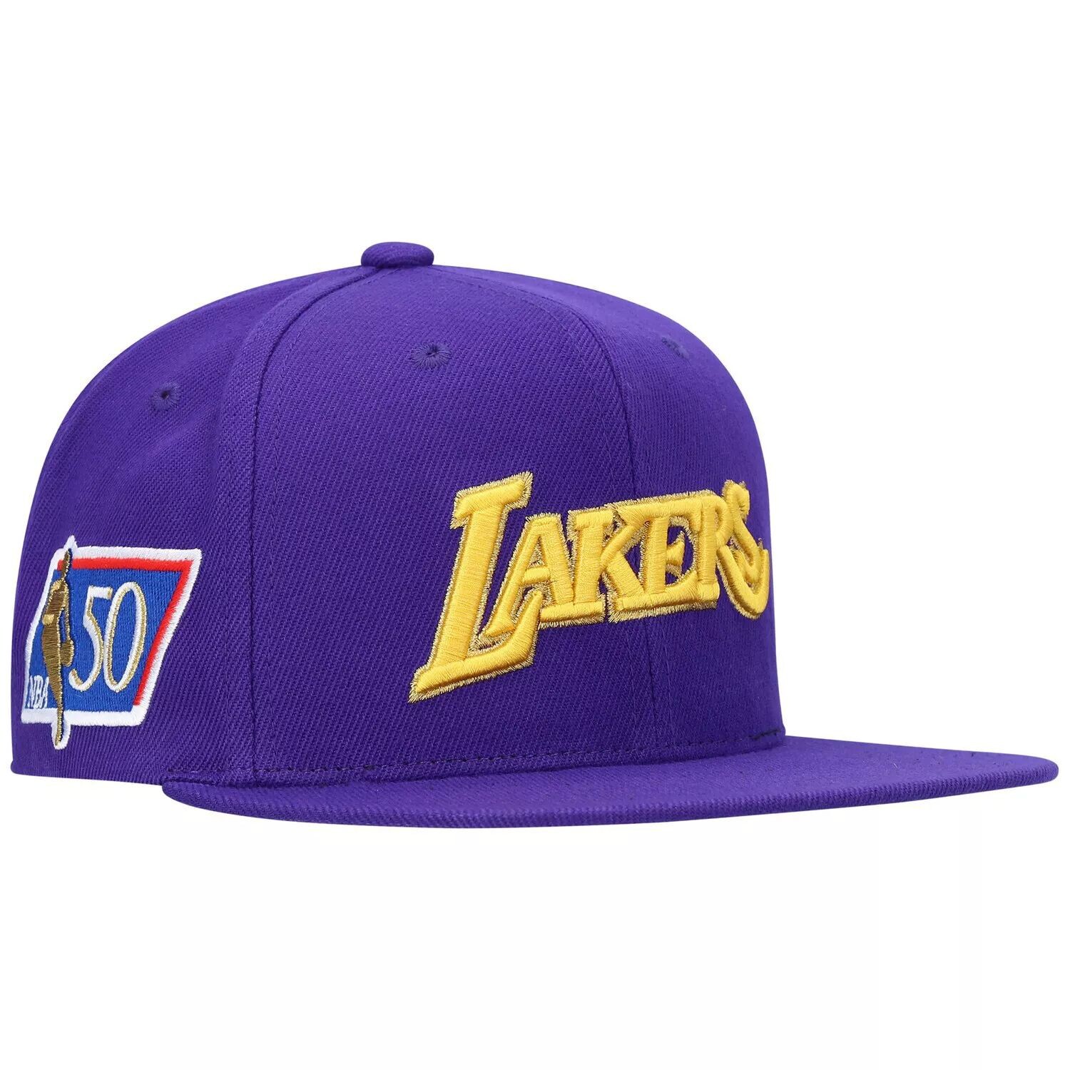 Мужская кепка Snapback Mitchell & Ness Purple Los Angeles Lakers к 50-летнему юбилею
Мужская кепка Snapback Mitchell & Ness Purple Los Angeles Lakers к 50-летнему юбилею