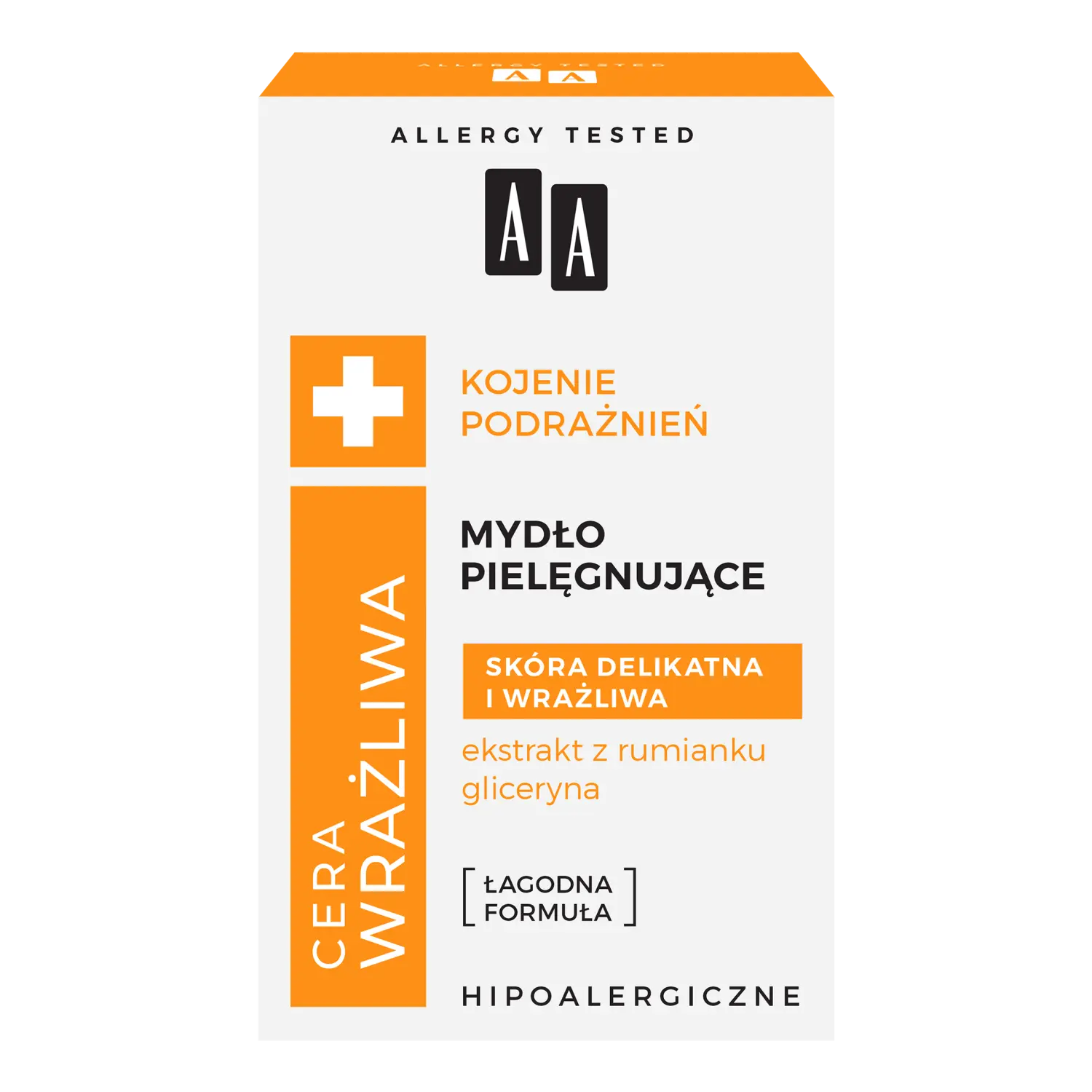 AA мыло твердое для чувствительной кожи, 90 г
AA мыло твердое для чувствительной кожи, 90 г