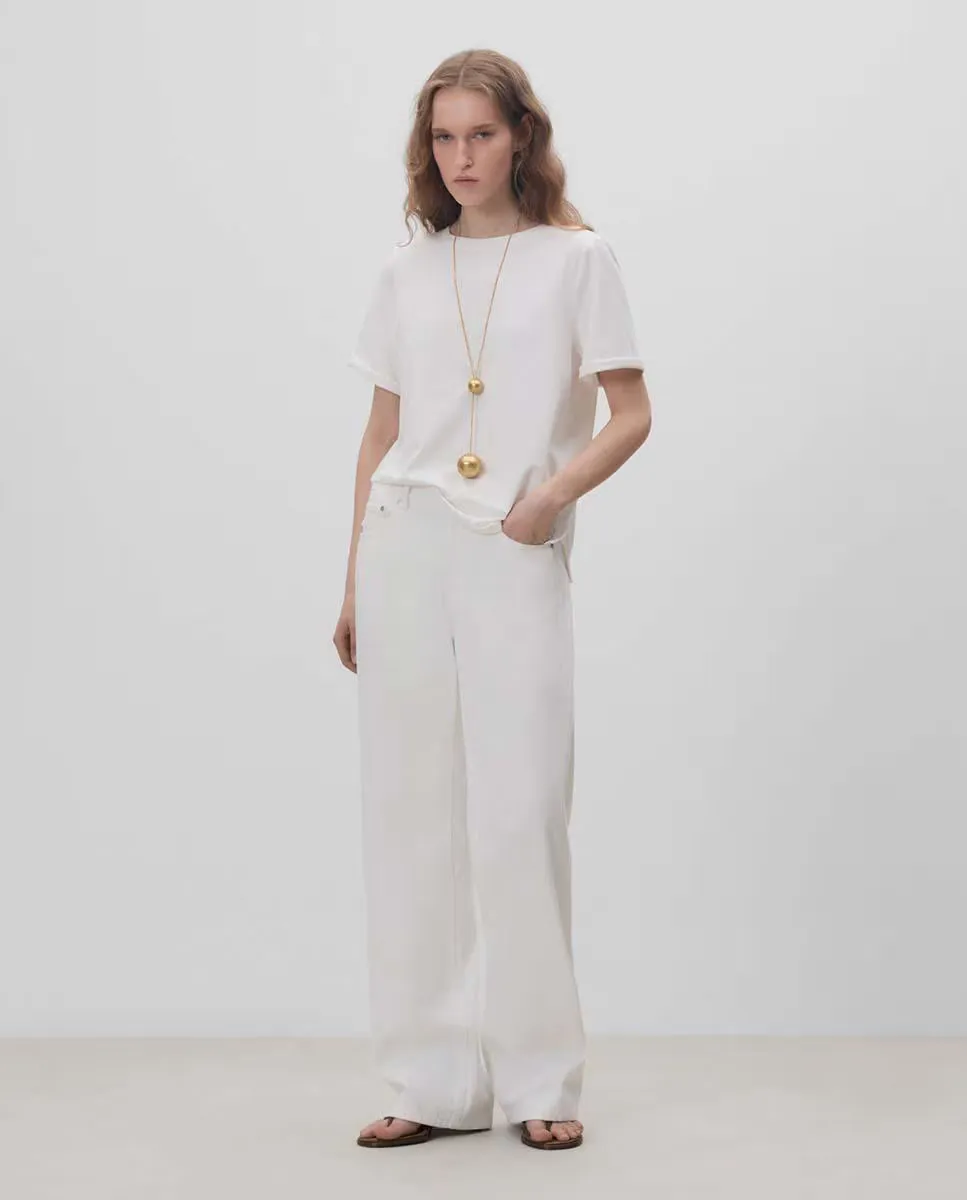 Женские джинсы прямого кроя Simorra, белый
Женские джинсы прямого кроя Simorra, белый