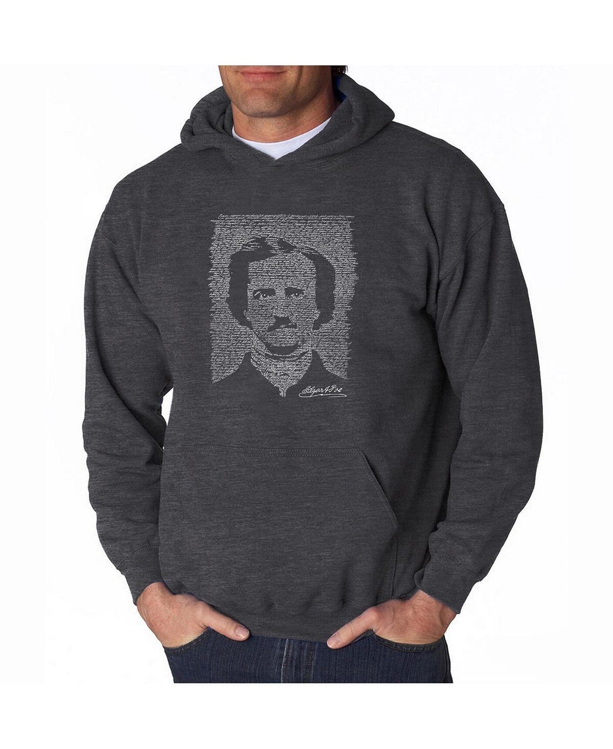 Мужская толстовка с капюшоном word art - edgar allen poe - the raven LA Pop Art, темно-серый
Мужская толстовка с капюшоном word art - edgar allen poe - the raven LA Pop Art, темно-серый