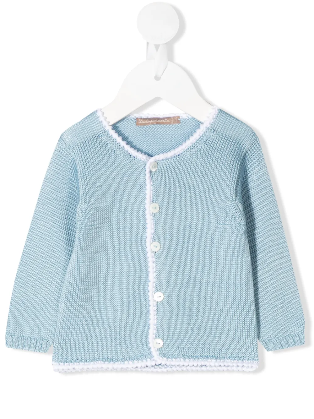 Кардиган с контрастной отделкой La Stupenderia, синий
Кардиган с контрастной отделкой La Stupenderia, синий