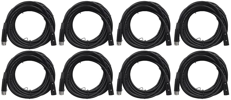 8 Rockville RDX5M25 25-футовые 5-контактные штыревые и гнездовые кабели освещения DMX, 100% медь (8) RDX5M25
8 Rockville RDX5M25 25-футовые 5-контактные штыревые и гнездовые кабели освещения DMX, 100% медь (8) RDX5M25