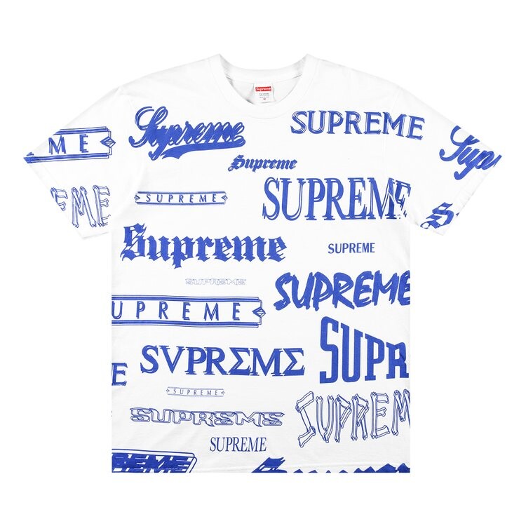 Футболка Supreme Multi Logo Tee 'White', белый
Футболка Supreme Multi Logo Tee 'White', белый