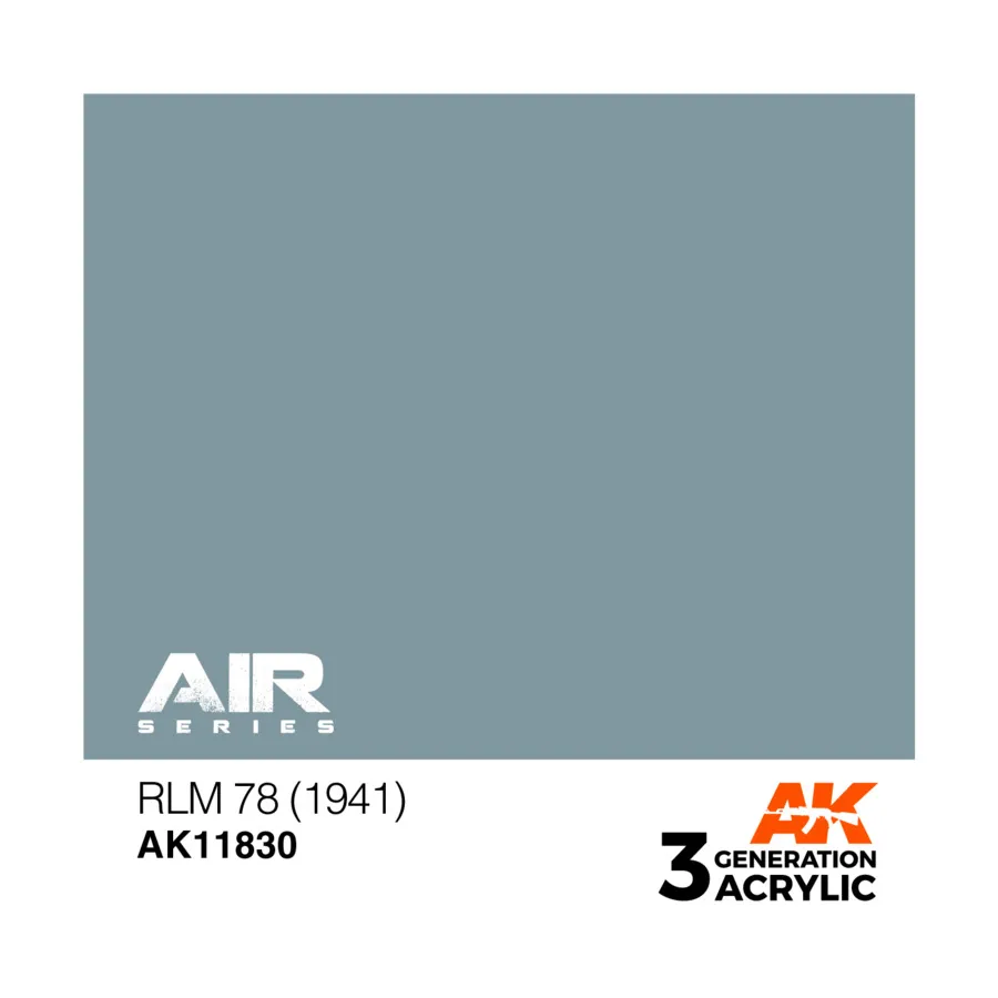 РЛМ 78 (1941), 3rd Gen Acrylic - Air
РЛМ 78 (1941), 3rd Gen Acrylic - Air