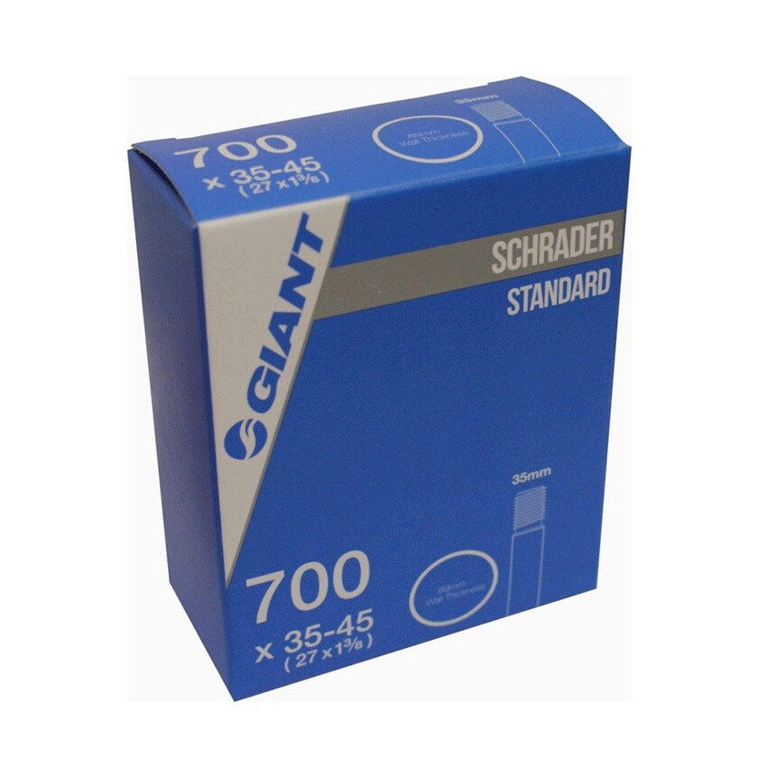 Велосипедная камера Giant Innertube And Valve 700×35-45 SV 35 mm, черный
Велосипедная камера Giant Innertube And Valve 700×35-45 SV 35 mm, черный