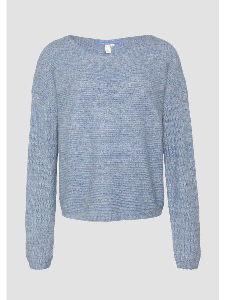 Вязаный свитер цвета 52W0_бледно-голубой QS
Вязаный свитер цвета 52W0_бледно-голубой QS