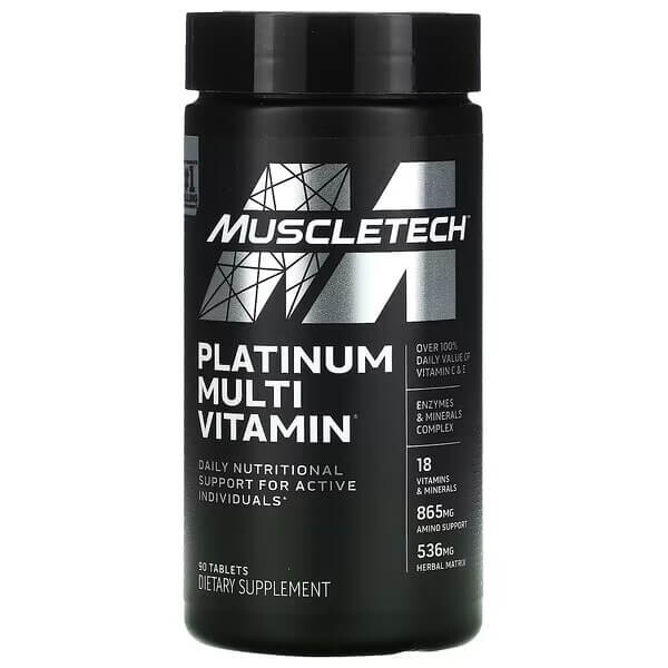 Мультивитамины MuscleTech, 90 таблеток
Мультивитамины MuscleTech, 90 таблеток