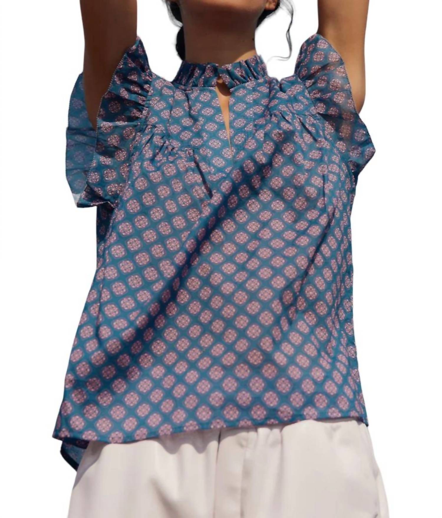 Блузка без рукавов Spencer в цвете Navy Gem MELISSA NEPTON
Блузка без рукавов Spencer в цвете Navy Gem MELISSA NEPTON