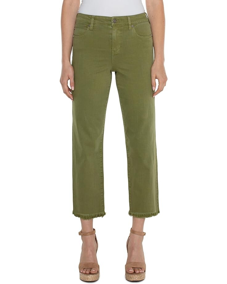 Джинсы Liverpool Los Angeles Kennedy Mid Rise Crop Straight with Fray Hem Stretch Denim, цвет Eucalyptus
Джинсы Liverpool Los Angeles Kennedy Mid Rise Crop Straight with Fray Hem Stretch Denim, цвет Eucalyptus