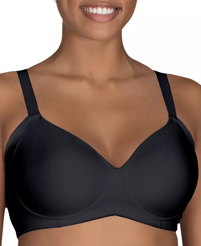 Женский бюстгальтер Beauty Back Full Figure Wirefree с удлиненными боковыми и спинными панелями для коррекции фигуры 71267 Vanity Fair, черный
Женский бюстгальтер Beauty Back Full Figure Wirefree с удлиненными боковыми и спинными панелями для коррекции фигуры 71267 Vanity Fair, черный