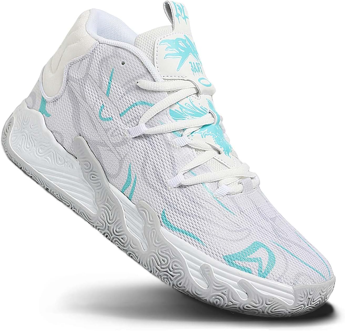 Мужские баскетбольные кроссовки Exusiai, дышащие, с нескользящей подошвой, для улицы, сетчатые, высокие, удобные, стильные, с амортизацией для тренировок и игры в баскетбол, белый
Мужские баскетбольные кроссовки Exusiai, дышащие, с нескользящей подошвой, для улицы, сетчатые, высокие, удобные, стильные, с амортизацией для тренировок и игры в баскетбол, белый