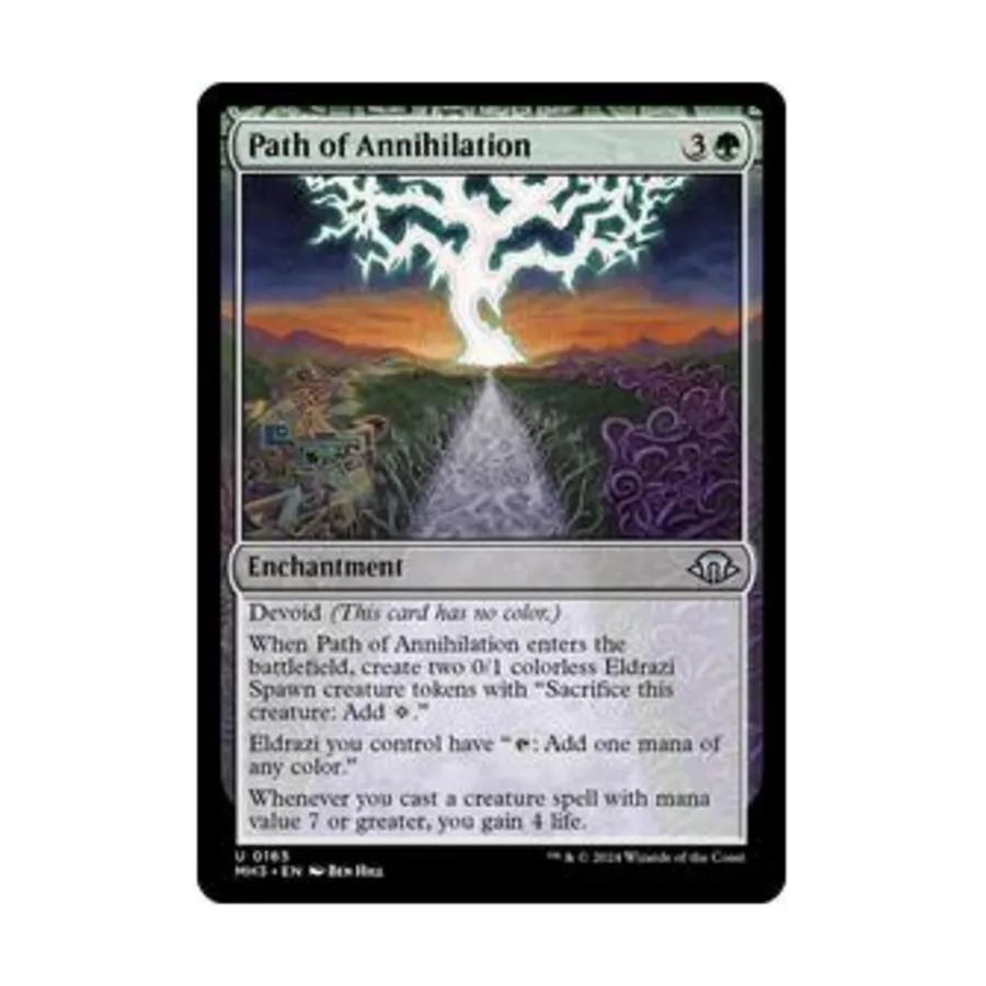 CCG Путь уничтожения (U), MTG - Modern Horizons 3
CCG Путь уничтожения (U), MTG - Modern Horizons 3