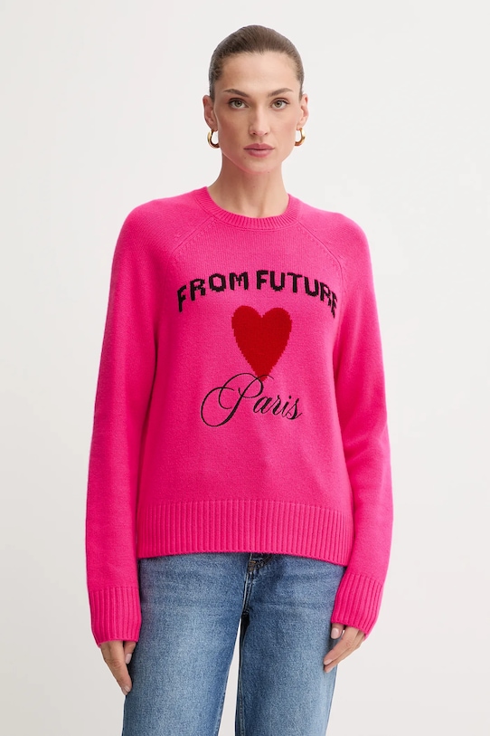 Кашемировый свитер From Future, розовый
Кашемировый свитер From Future, розовый