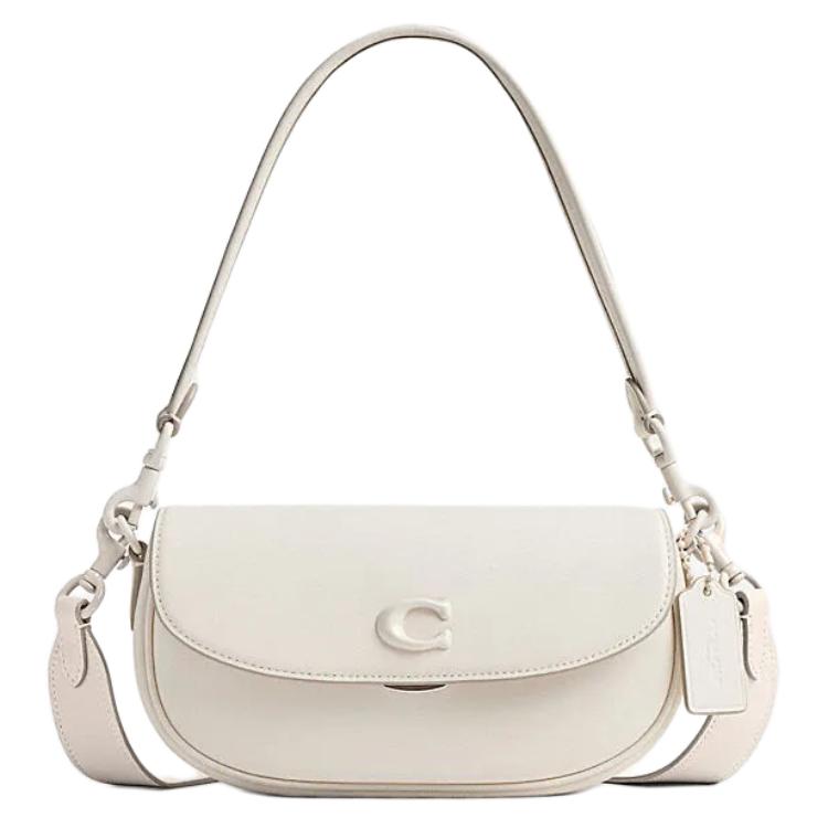 Сумка EMMY из кожи коровы седло, ручная, через плечо, средний размер, женская, белая COACH
Сумка EMMY из кожи коровы седло, ручная, через плечо, средний размер, женская, белая COACH