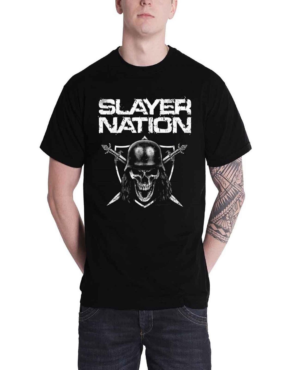 Нация Футболка Slayer, черный 
Нация Футболка Slayer, черный