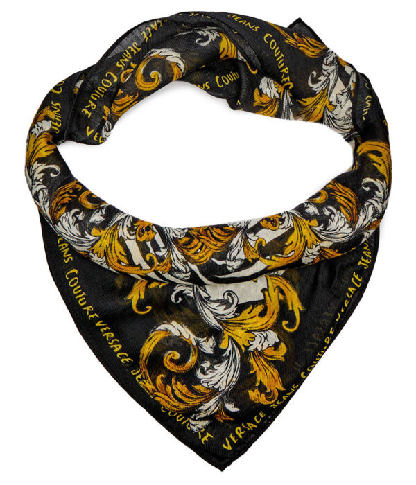 Шерстяной шарф Versace Jeans Couture, черный
Шерстяной шарф Versace Jeans Couture, черный