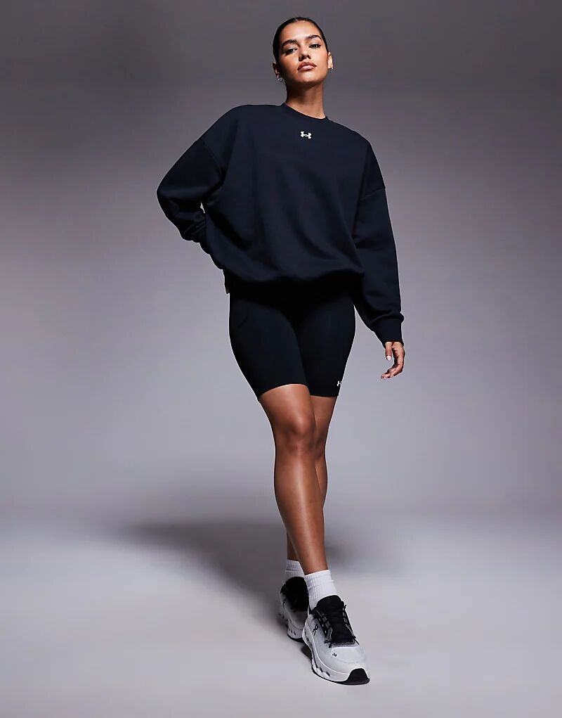 Толстовка свободного кроя Under Armour Rival черного цвета из флиса
Толстовка свободного кроя Under Armour Rival черного цвета из флиса