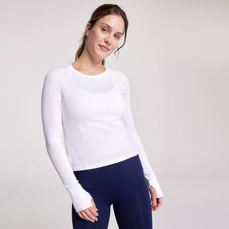 CALIA Женская бесшовная футболка гоночной длины с длинными рукавами, цвет Pure White, Белый, CALIA Женская бесшовная футболка гоночной длины с длинными рукавами, цвет Pure White
CALIA Женская бесшовная футболка гоночной длины с длинными рукавами, цвет Pure White, Белый, CALIA Женская бесшовная футболка гоночной длины с длинными рукавами, цвет Pure White