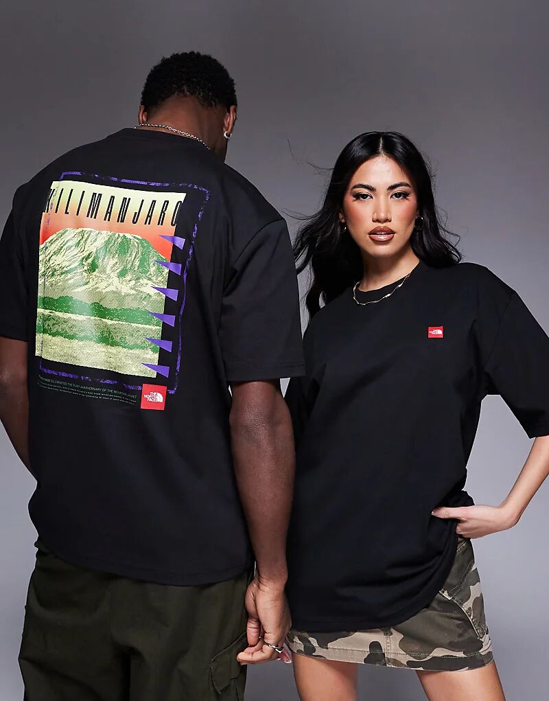 Футболка унисекс с принтом «Килиманджаро» большого размера на спине, черная
Футболка унисекс с принтом «Килиманджаро» большого размера на спине, черная