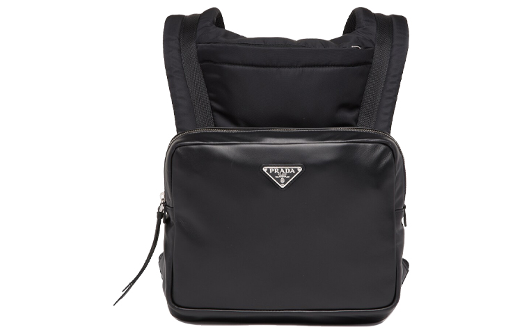 PRADA Рюкзак мужской кожаный с нейлоновой спинкой черный
PRADA Рюкзак мужской кожаный с нейлоновой спинкой черный