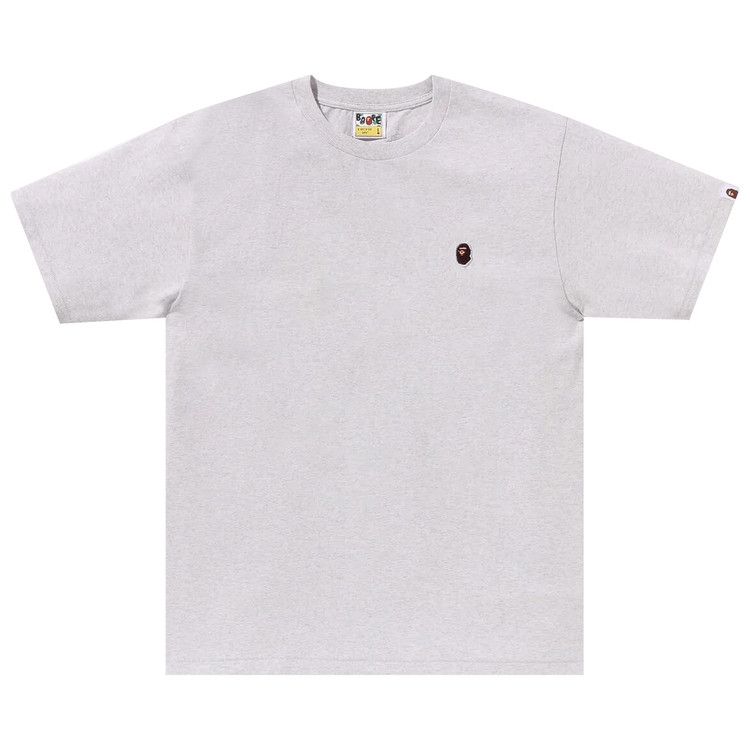 Футболка BAPE One Point Tee 'Grey'
Футболка BAPE One Point Tee 'Grey'