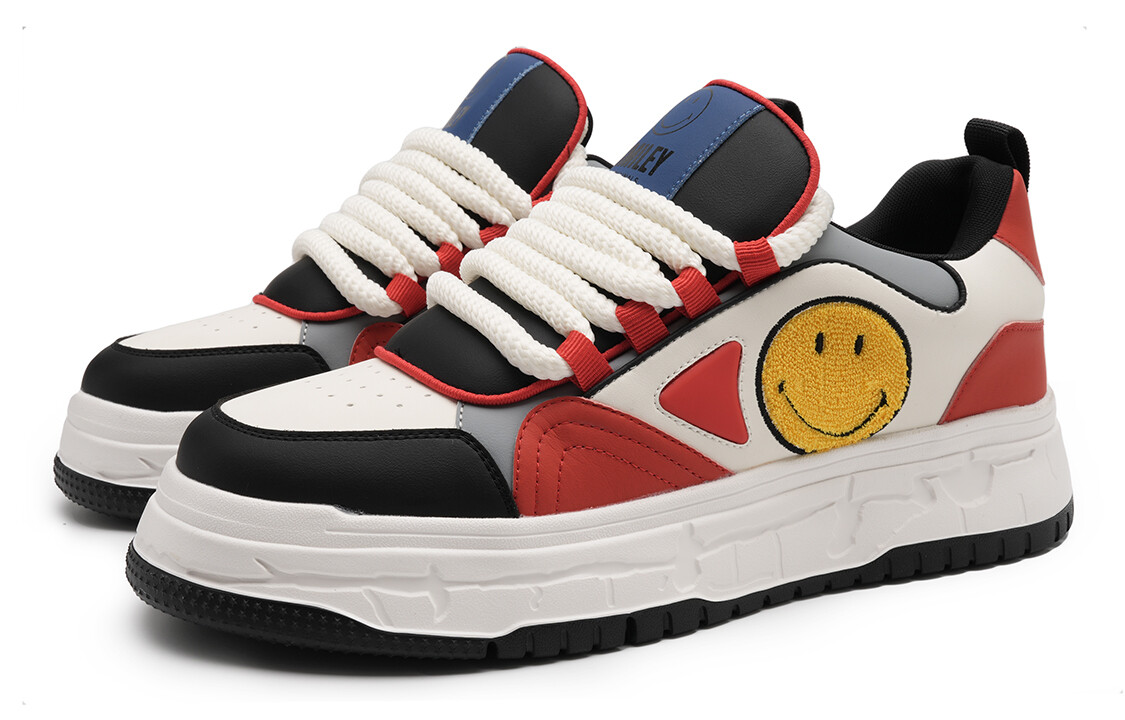 Кеды мужские, обувь для скейтбординга низкая Smiley, цвет Red Gray
Кеды мужские, обувь для скейтбординга низкая Smiley, цвет Red Gray