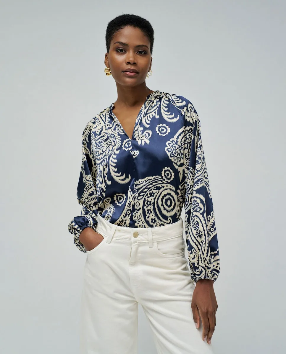 Женская атласная блузка Salsa Jeans, синий
Женская атласная блузка Salsa Jeans, синий