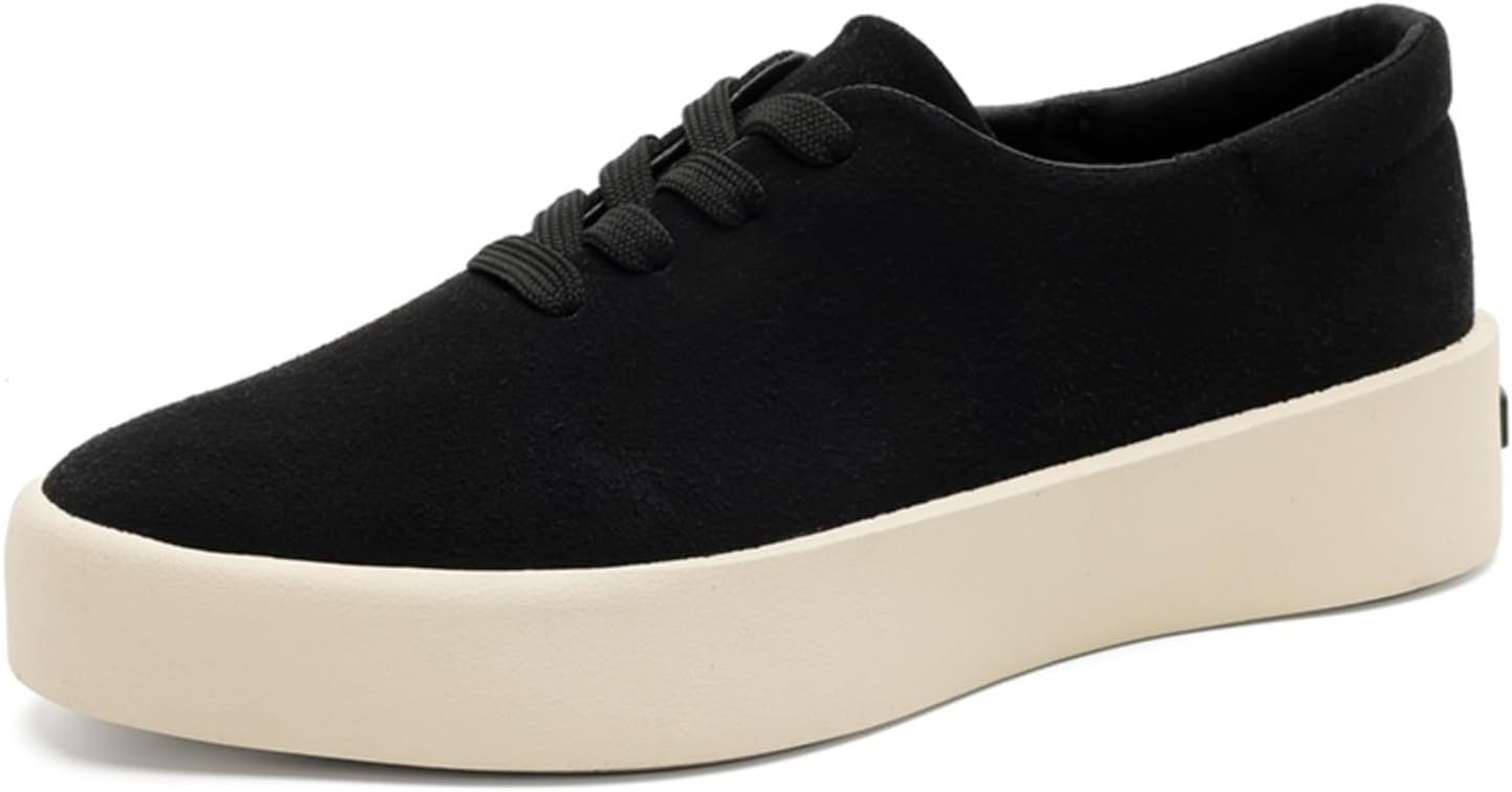 Мужские кроссовки на шнуровке с платформой, стильная повседневная обувь - идеально подходят для прогулок по городу, встреч с друзьями на выходных и ежедневных поездок Khwfjas, черный
Мужские кроссовки на шнуровке с платформой, стильная повседневная обувь - идеально подходят для прогулок по городу, встреч с друзьями на выходных и ежедневных поездок Khwfjas, черный