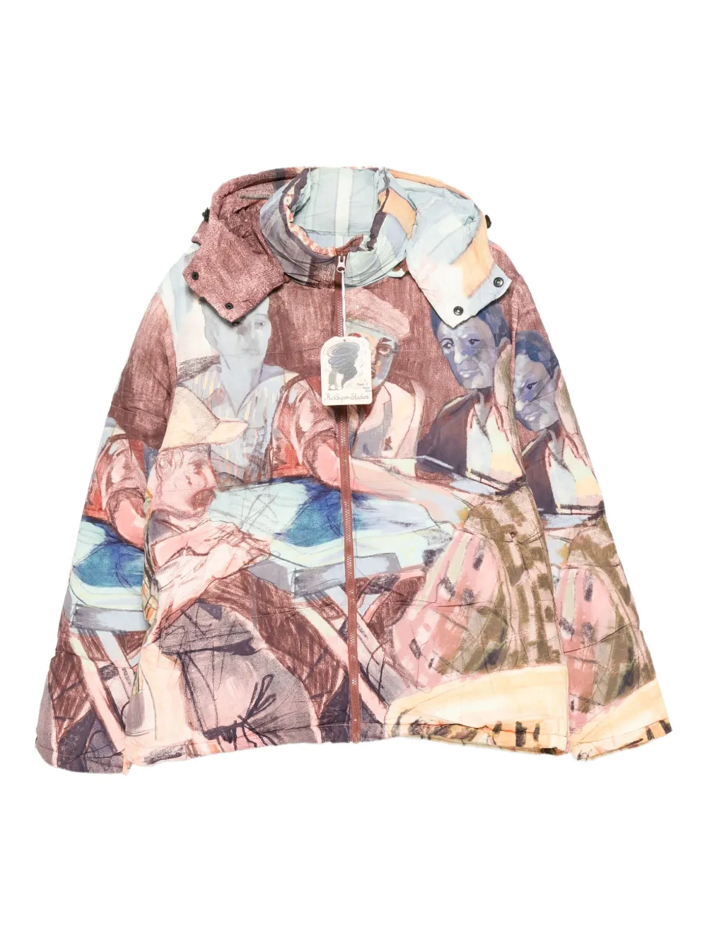 Куртка с капюшоном и графическим принтом Kidsuper, коричневый
Куртка с капюшоном и графическим принтом Kidsuper, коричневый