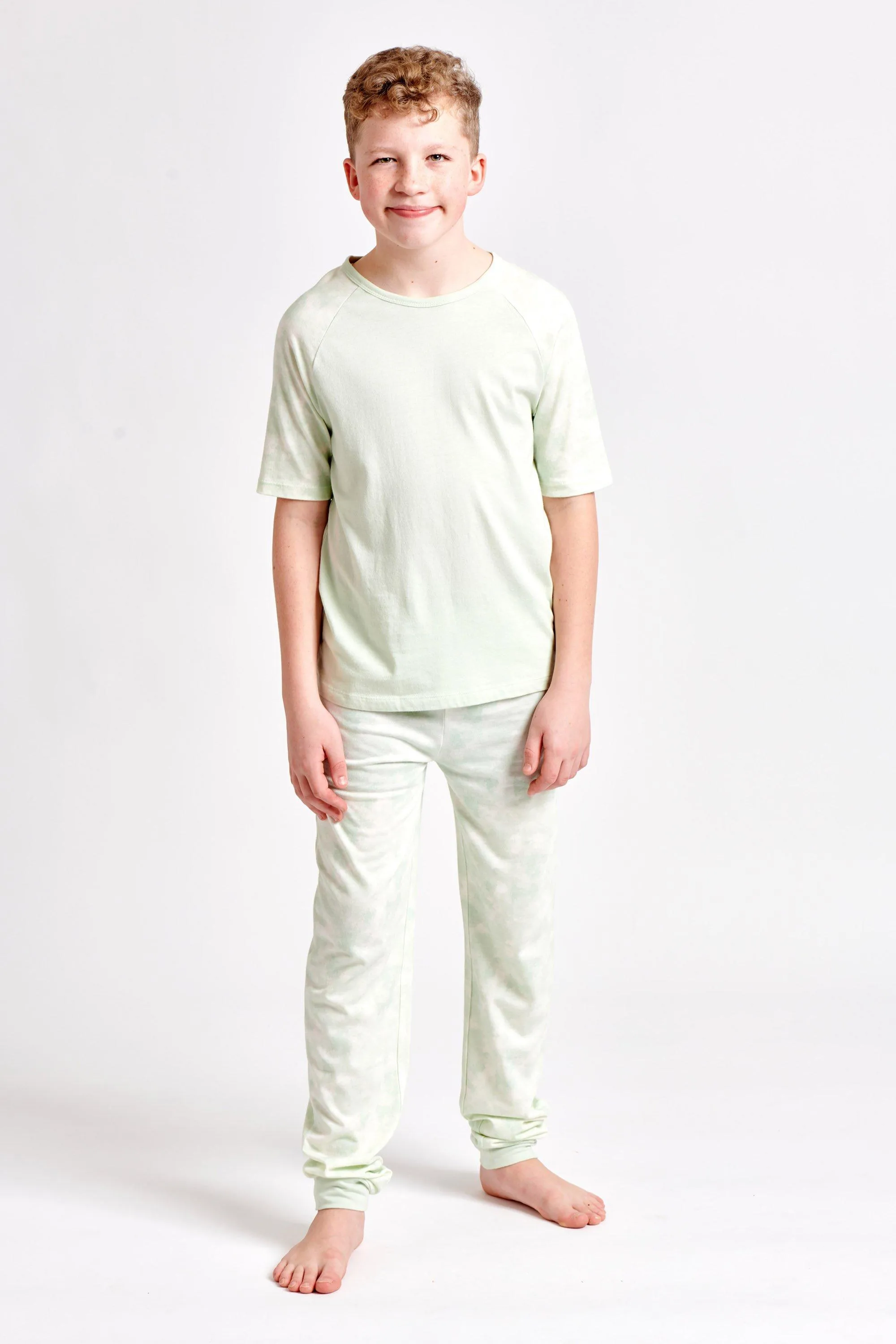 Бамбуковая пижама Tie Dye GreenTreat, зеленый
Бамбуковая пижама Tie Dye GreenTreat, зеленый