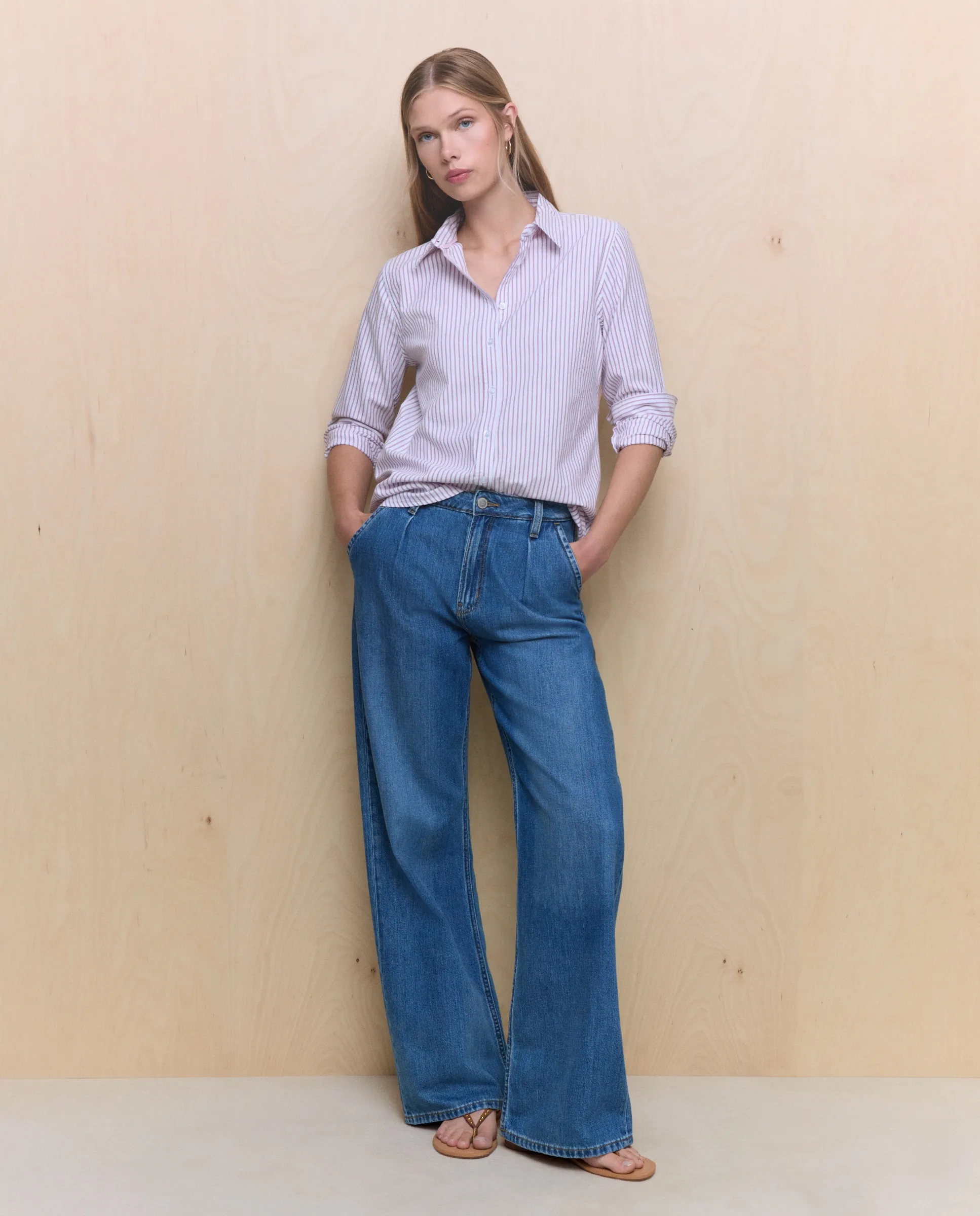 Женская оксфордская рубашка с длинным рукавом Easy Wear, темно-розовый
Женская оксфордская рубашка с длинным рукавом Easy Wear, темно-розовый