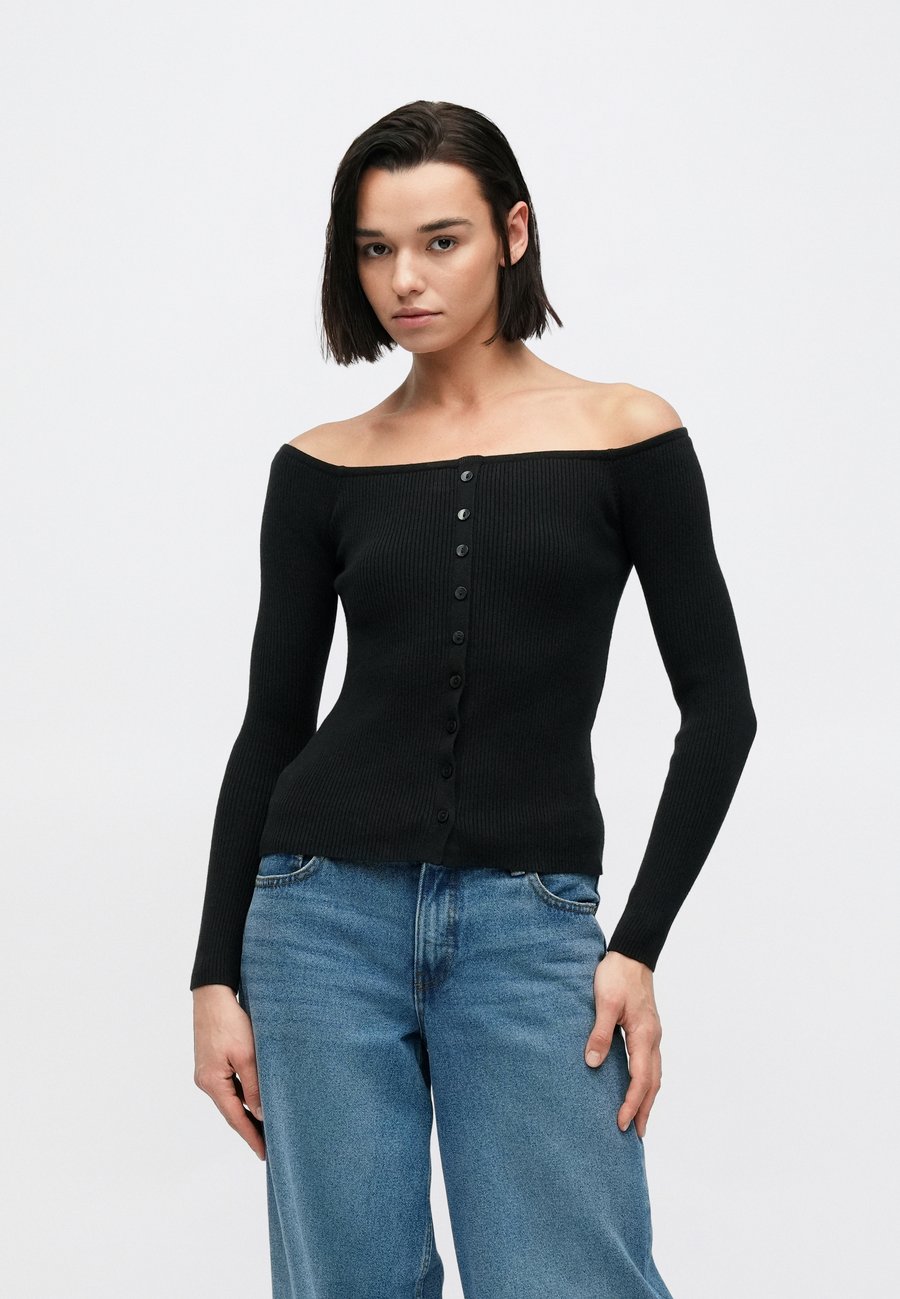 Топ Abercrombie & Fitch BUTTON, Black
Топ Abercrombie & Fitch BUTTON, Black