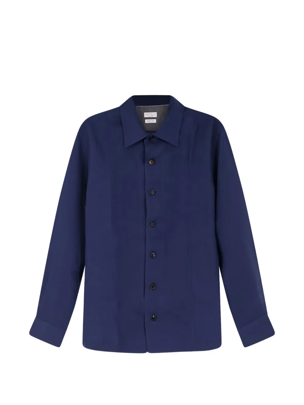 Рубашка на пуговицах Brunello Cucinelli, синий
Рубашка на пуговицах Brunello Cucinelli, синий