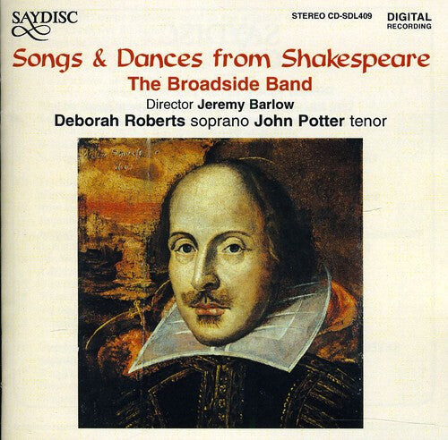 CD диск Broadside Band / Roberts / Potter: Songs & Dances from Shakespeare 
CD диск Broadside Band / Roberts / Potter: Songs & Dances from Shakespeare