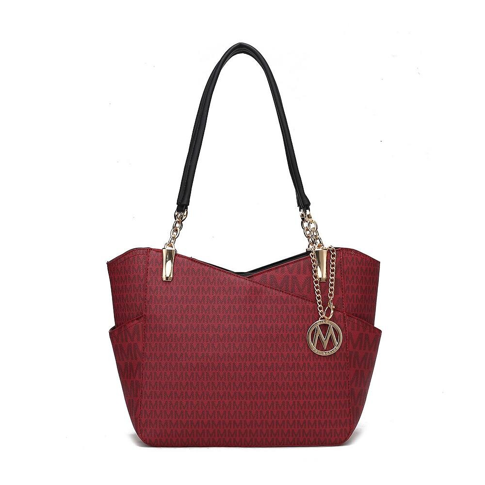 Mkf Collection Jules M Женская большая сумка из веганской кожи с логотипом от Mia K MKF Collection, цвет Burgundy
Mkf Collection Jules M Женская большая сумка из веганской кожи с логотипом от Mia K MKF Collection, цвет Burgundy