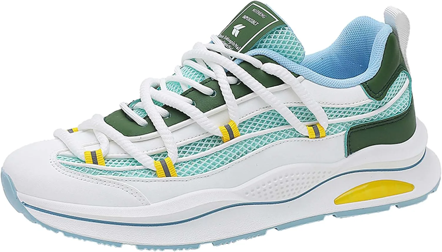 Дышащие и освежающие модные спортивные кроссовки, ретро минималистичные классические мужские спортивные кроссовки, повседневная обувь Generic, зеленый
Дышащие и освежающие модные спортивные кроссовки, ретро минималистичные классические мужские спортивные кроссовки, повседневная обувь Generic, зеленый