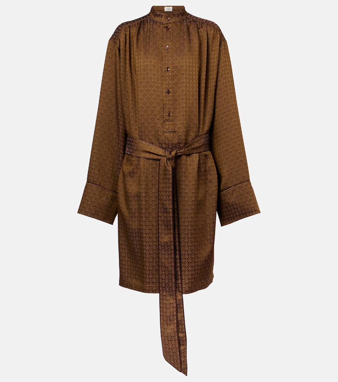 Мини-платье из жаккарда Saint Laurent, Ocre
Мини-платье из жаккарда Saint Laurent, Ocre