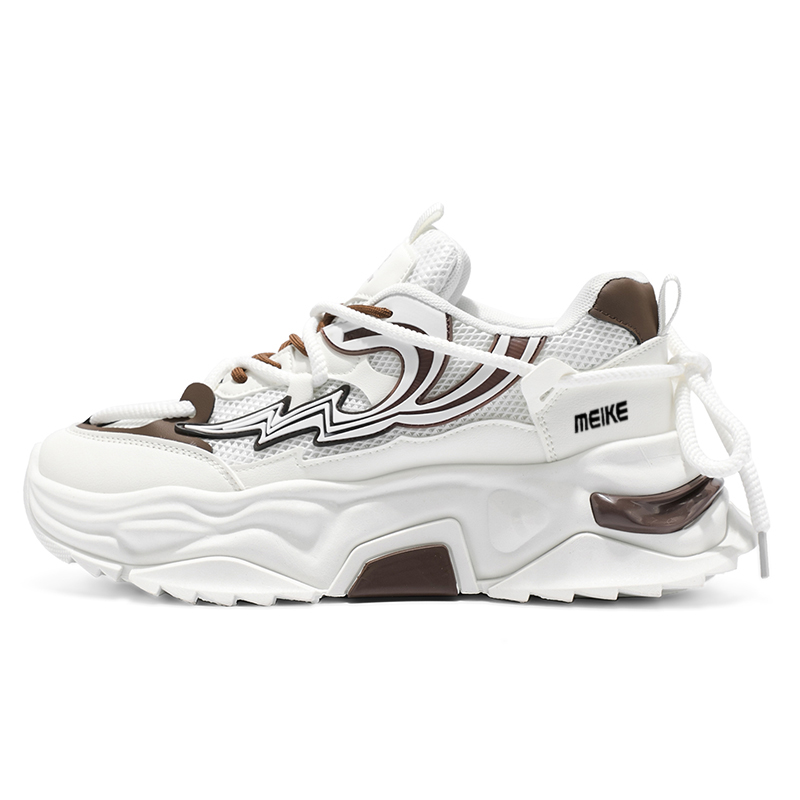 MEIKE Дышащие повседневные кроссовки с увеличенной высотой и низким верхом мужские - бежево-коричневые, цвет Beige Brown
MEIKE Дышащие повседневные кроссовки с увеличенной высотой и низким верхом мужские - бежево-коричневые, цвет Beige Brown