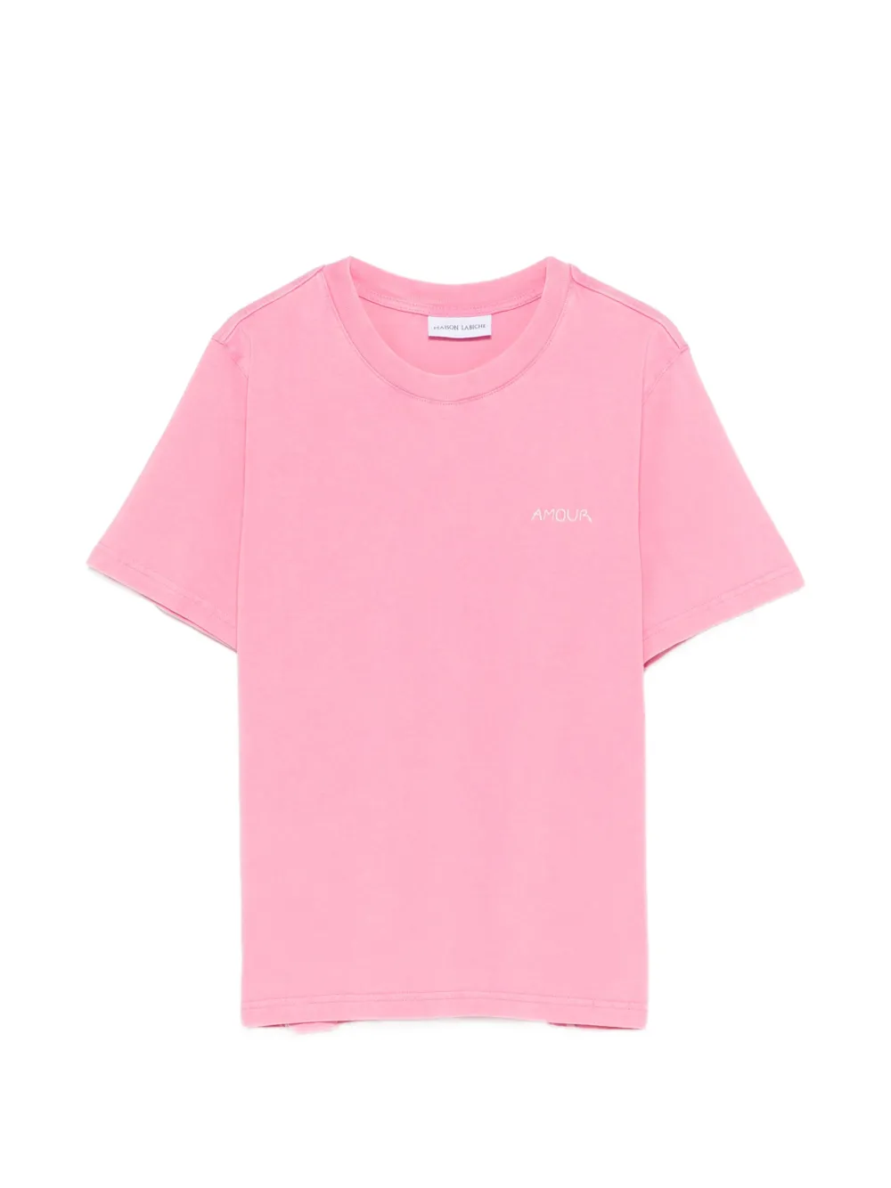Футболка с надписью Maison Labiche, розовый
Футболка с надписью Maison Labiche, розовый