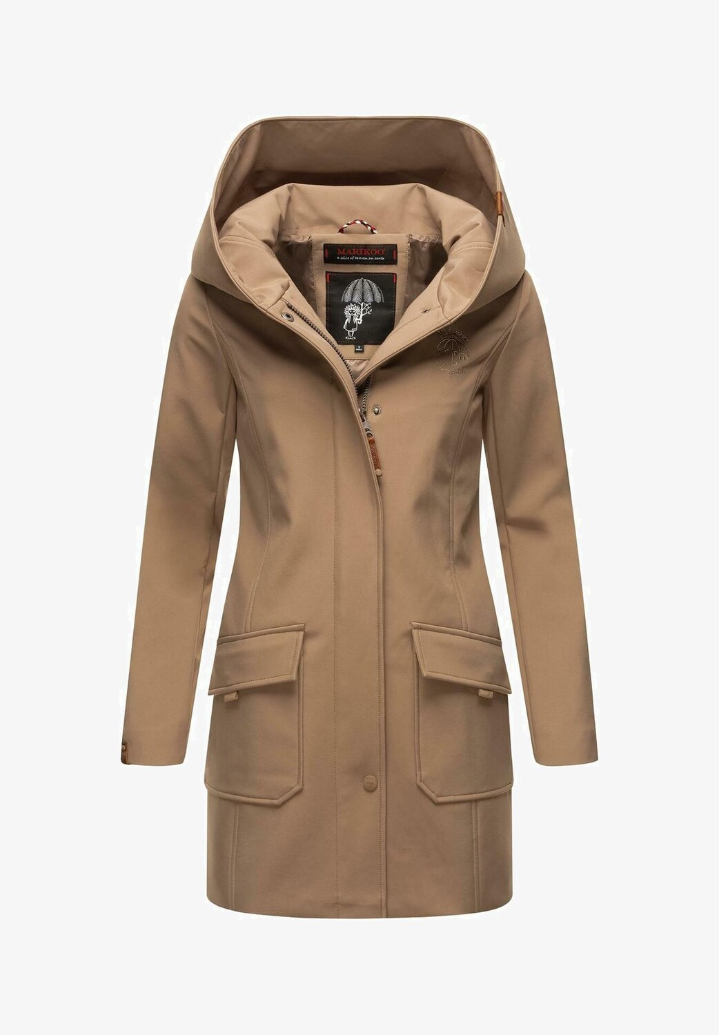 Парка Marikoo с капюшоном, коричневый
Парка Marikoo с капюшоном, коричневый