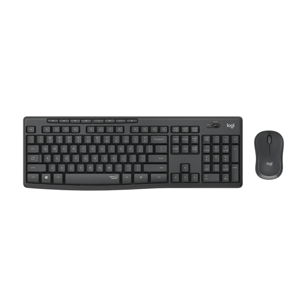 Комплект периферии Logitech MK295 (клавиатура + мышь), черный
Комплект периферии Logitech MK295 (клавиатура + мышь), черный