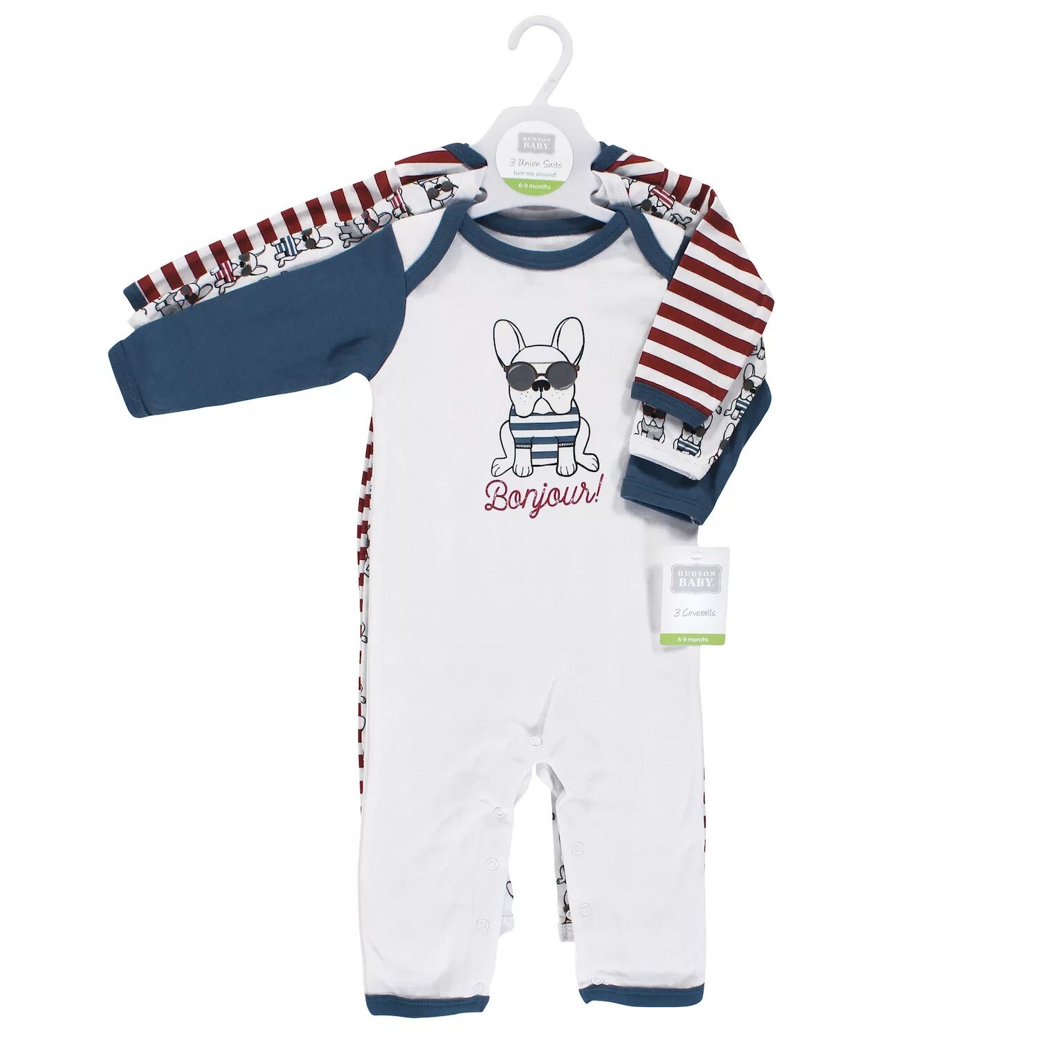 Хлопковый комбинезон Hudson Baby Infant Boy, французская собака Hudson Baby
Хлопковый комбинезон Hudson Baby Infant Boy, французская собака Hudson Baby