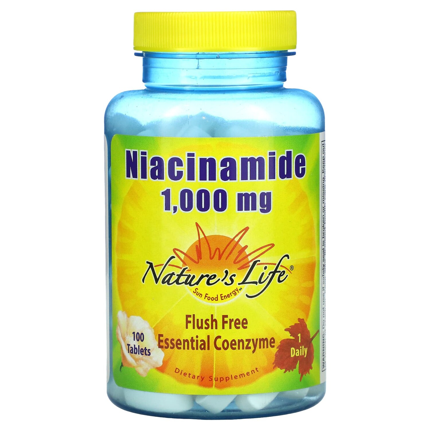 Ниацинамид Nature's Life, 100 таблеток
Ниацинамид Nature's Life, 100 таблеток