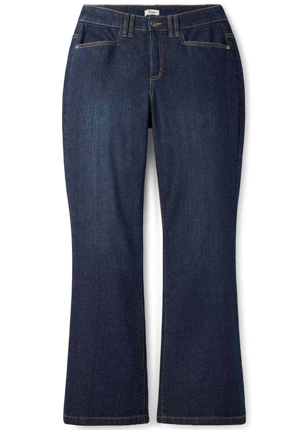 SHEEGO Джинсы клеш в синем дениме
SHEEGO Джинсы клеш в синем дениме