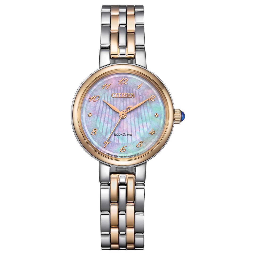 Часы с солнечным кварцевым механизмом, ремешок из нержавеющей стали, 27,7 мм, женские, циферблат цвета перламутра CITIZEN
Часы с солнечным кварцевым механизмом, ремешок из нержавеющей стали, 27,7 мм, женские, циферблат цвета перламутра CITIZEN