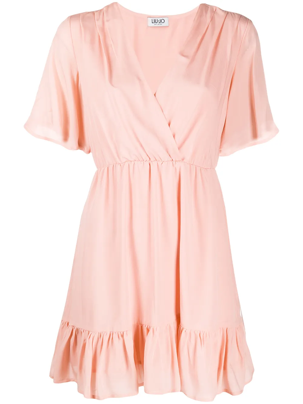 Платье со сборками и запахом LIU JO, розовый
Платье со сборками и запахом LIU JO, розовый