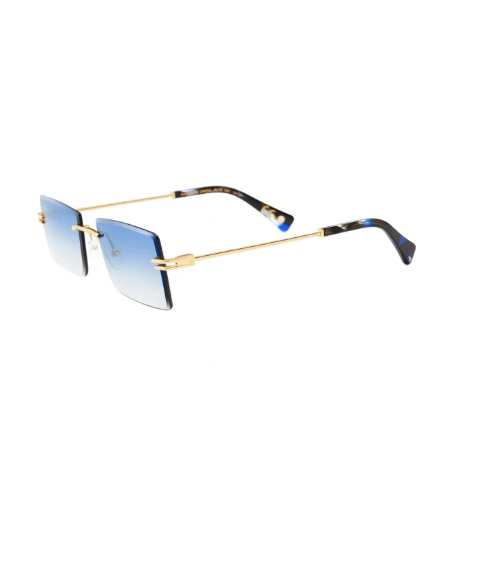 Золотистые солнцезащитные очки с линзами с синим градиентом Polar, желтый
Золотистые солнцезащитные очки с линзами с синим градиентом Polar, желтый