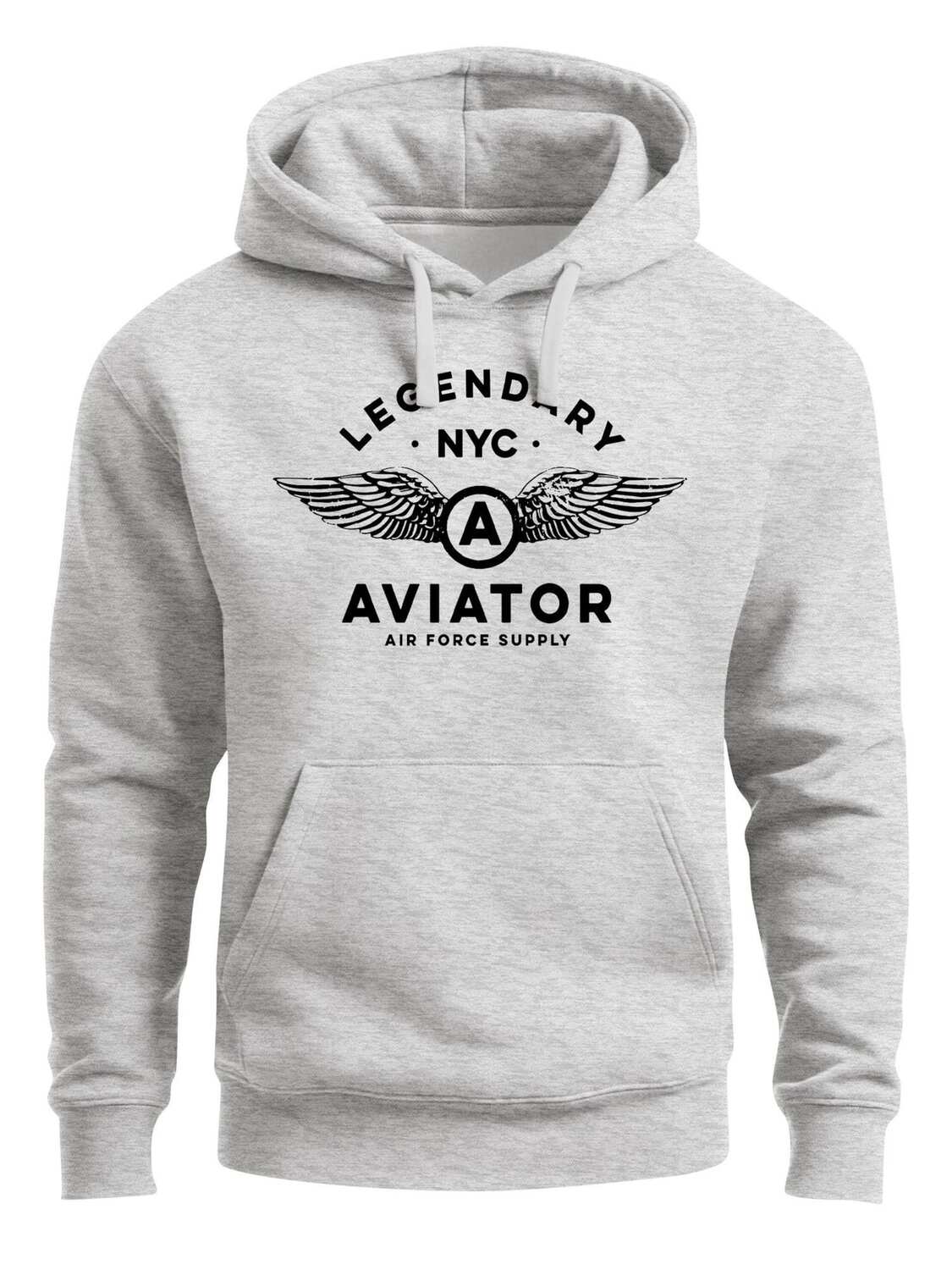 Neverless Толстовка 'Aviator Wings' в сером цвете
Neverless Толстовка 'Aviator Wings' в сером цвете