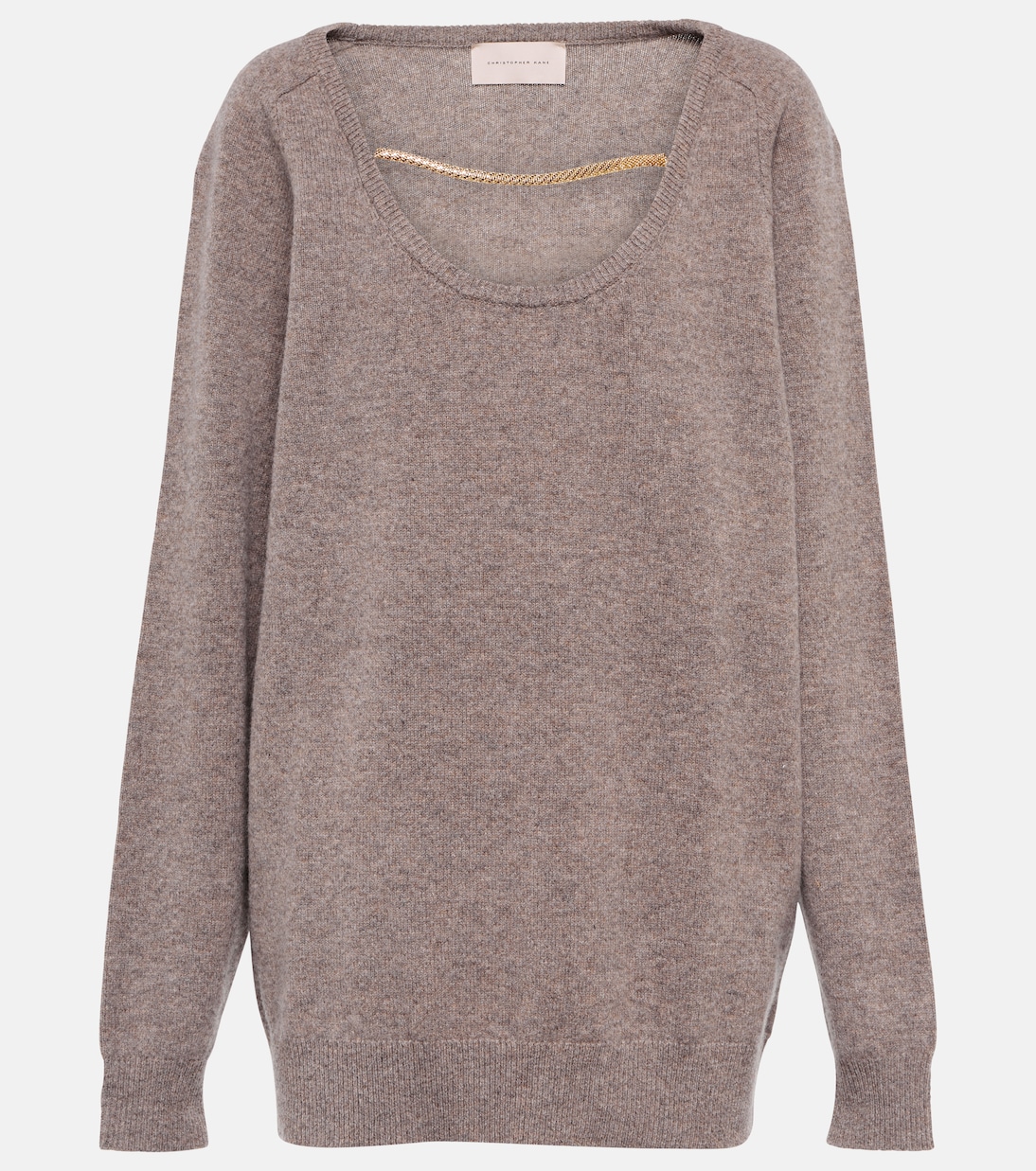 Шерстяной свитер с цепочкой Christopher Kane, Birch
Шерстяной свитер с цепочкой Christopher Kane, Birch